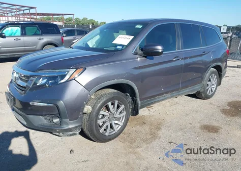 2022 Honda Pilot 2Wd Ex-L из США, поврежденный, VIN 5FNYF5H58NB010685